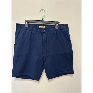 Orton Brothers Clothing Co.‎ Mens XL Blue Knit Lounge Shorts Drawstring Casual